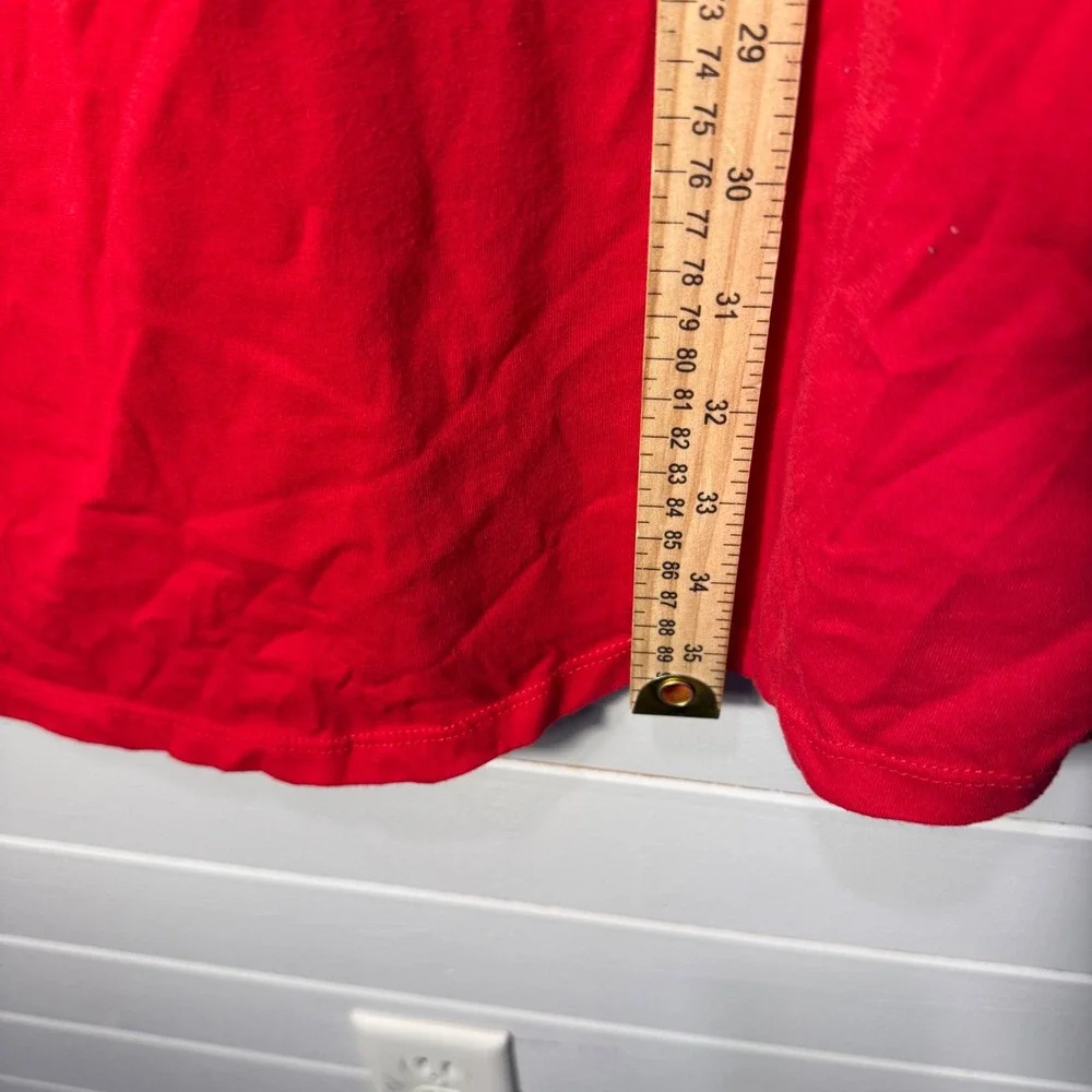 Disney Parks Minnie Mouse Red Polka Dot Sleep Shirt Nightgown Dress XL XXL - Picture 8 of 10